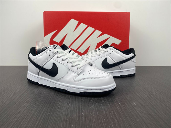 nike dunk low white black dd1503-113