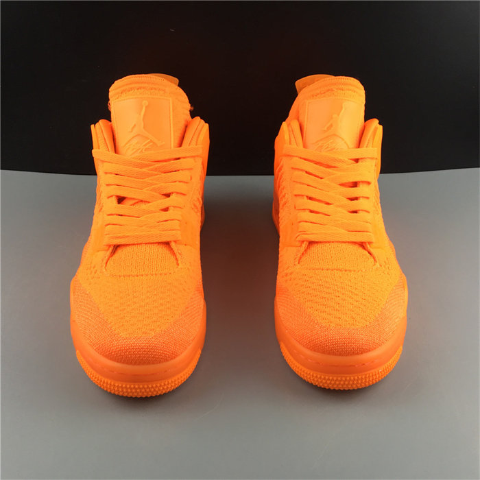 jordan 4 retro flyknit orange aq3559-800