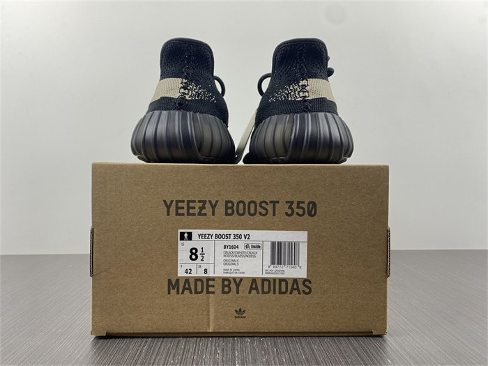 yeezy boost 350 v2core black white by1604