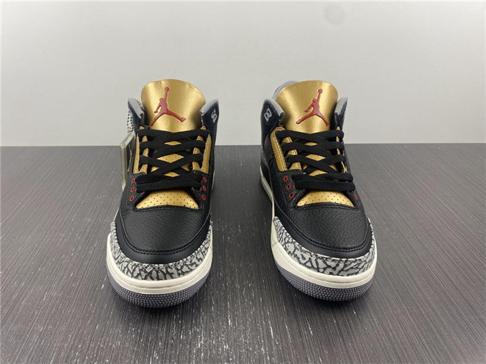 jordan 3 retro black cement gold ck9246-067