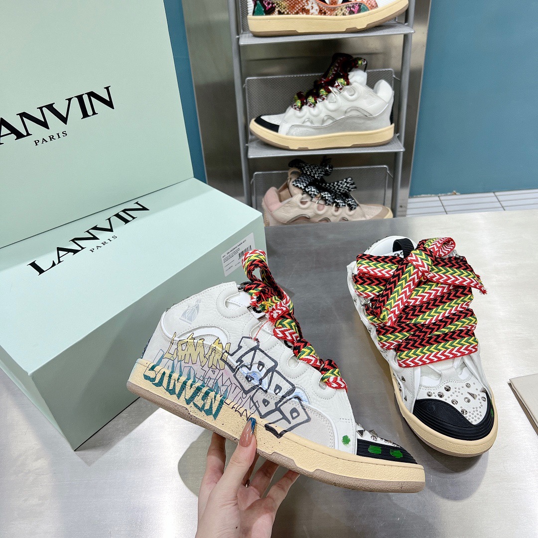 lanvin curb sneaker 21