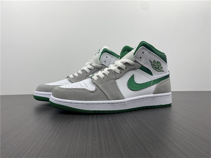 Jordan1 Mid SE Grey Green DC7294-103