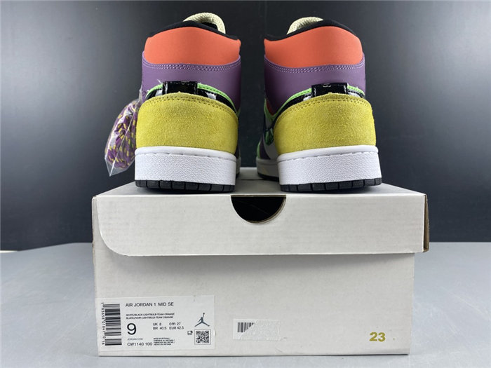 Jordan1 Mid SE Multi-Color CW1140-100