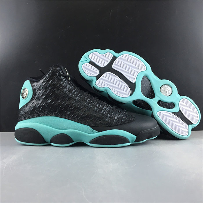 Jordan 13 Retro Black Island Green 414571-030