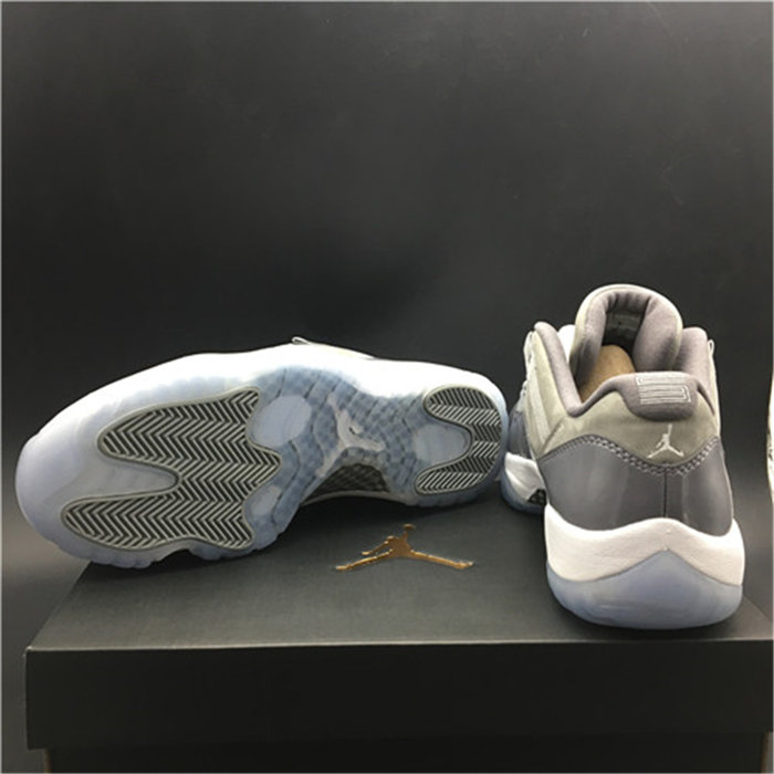 Jordan 11 Retro Low Cool Grey 528895-003