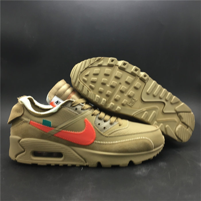 nike air max 90 off-white desert ore aa7293-200