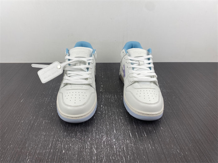 off-white out of office ooo low tops white iridescent blue omia189f21lea0030181