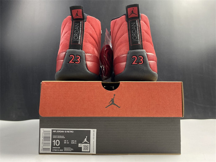 jordan 12 retro reverse flu game ct8013-602