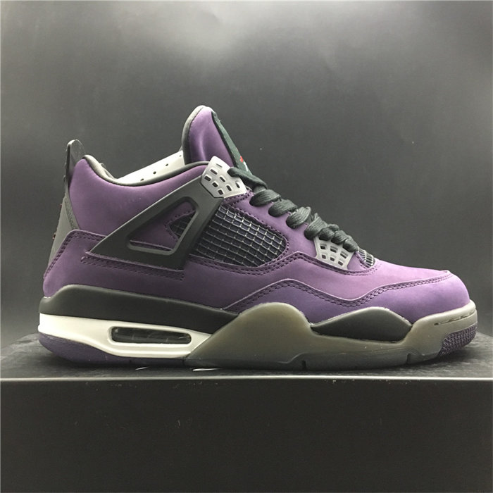 Jordan4 Travis Scott Purple (Friends and Family) 766296 LN4