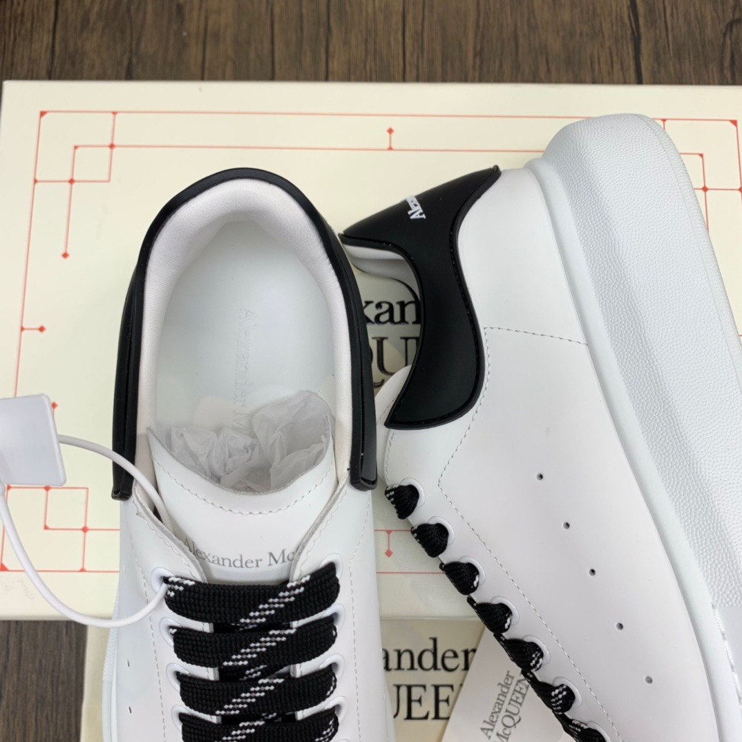 mcquen white black laces 621056whxmt9034