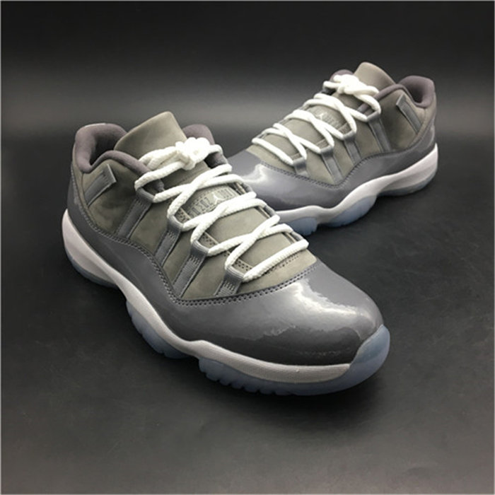 jordan 11 retro low cool grey 528895-003