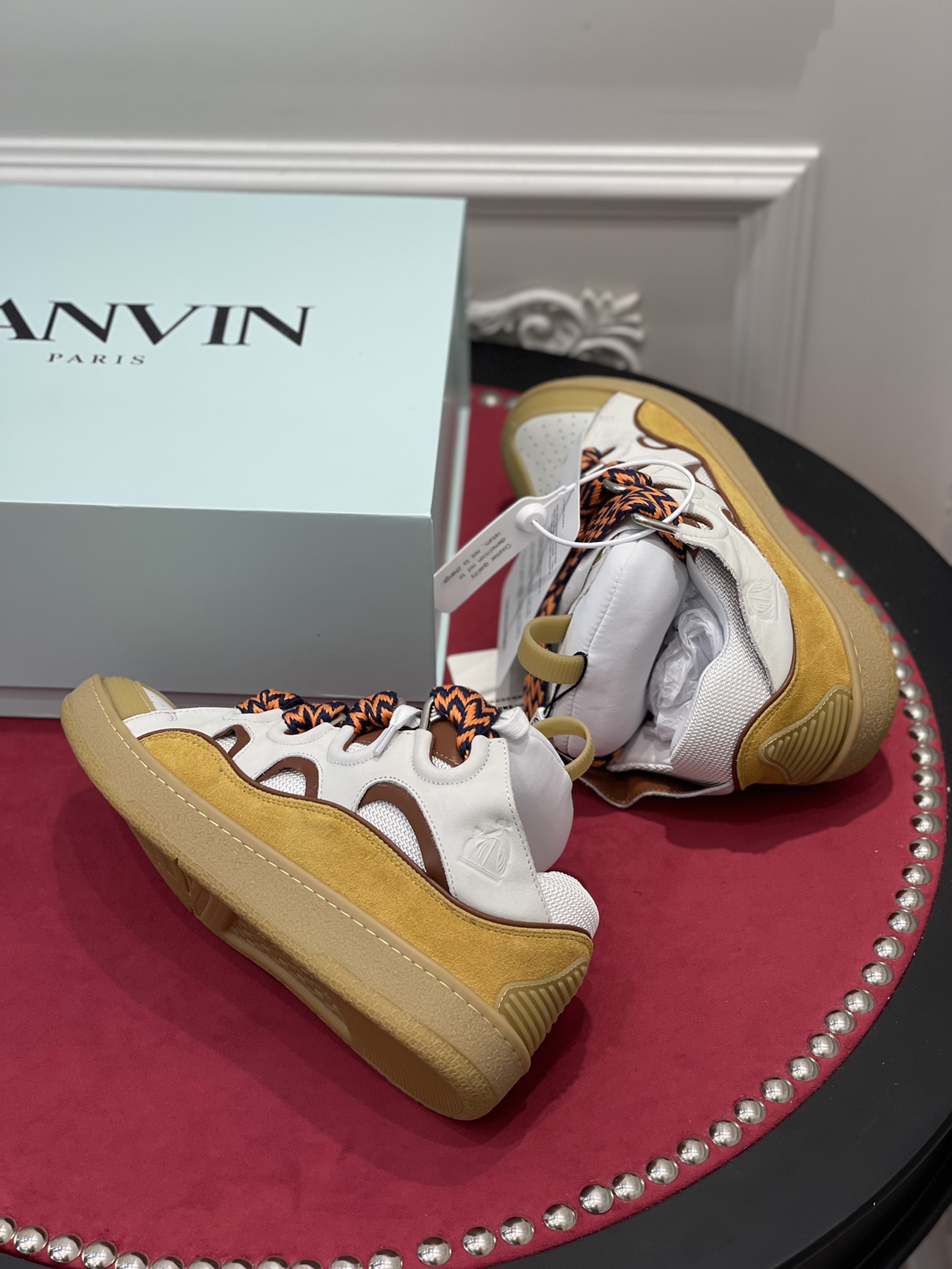 Lanvin Curb Sneaker Beige FM-SKRK11-LIAG-H2105