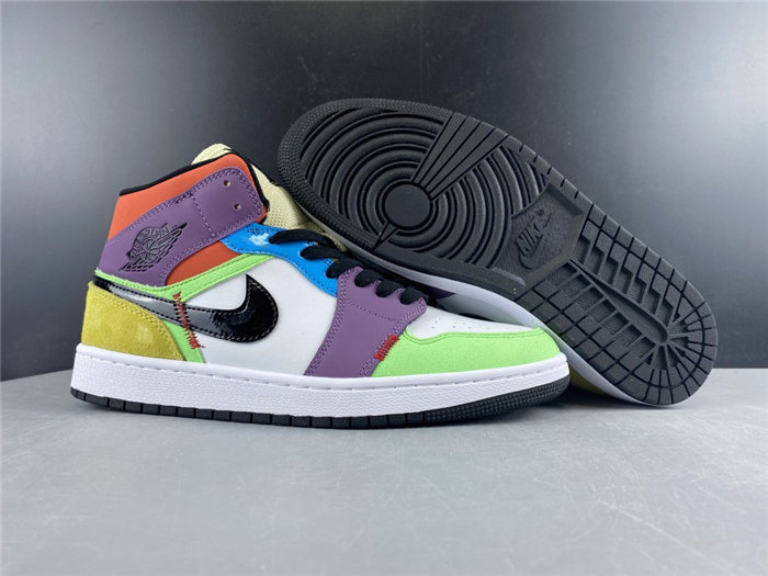 Jordan1 Mid SE Multi-Color CW1140-100