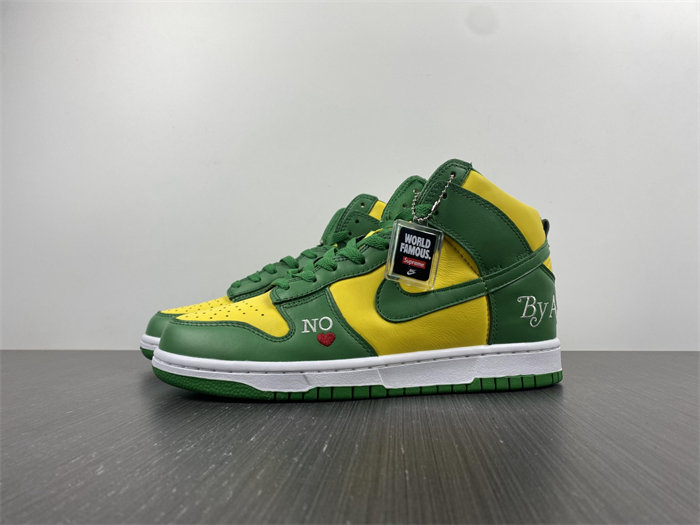 nike sb dunk high supreme by any means brazil dn3741-700