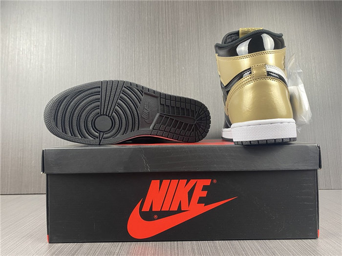 jordan1 retro nrg patent gold toe 861428-007