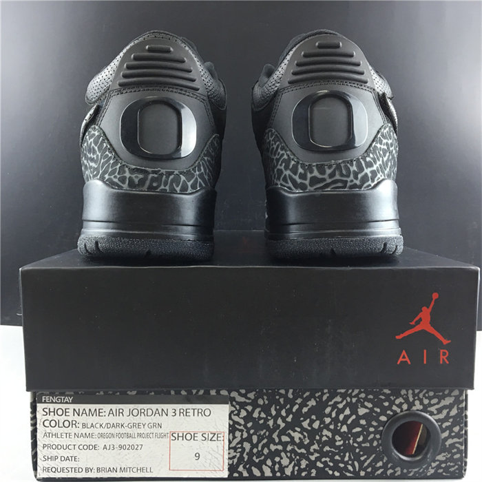 jordan3 black aj3-902027