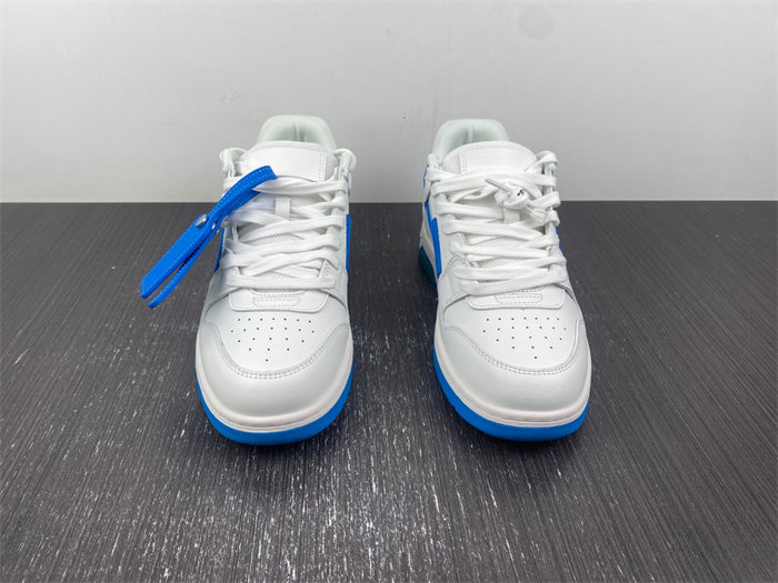 OFF-WHITE Out Of Office "OOO" Low White Blue  OMIA189S21LEA0010145