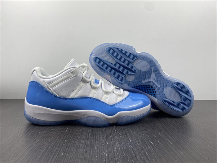 jordan 11 retro low university blue 528895-106