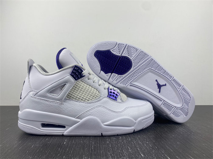 jordan4 retro metallic purple ct8527-115