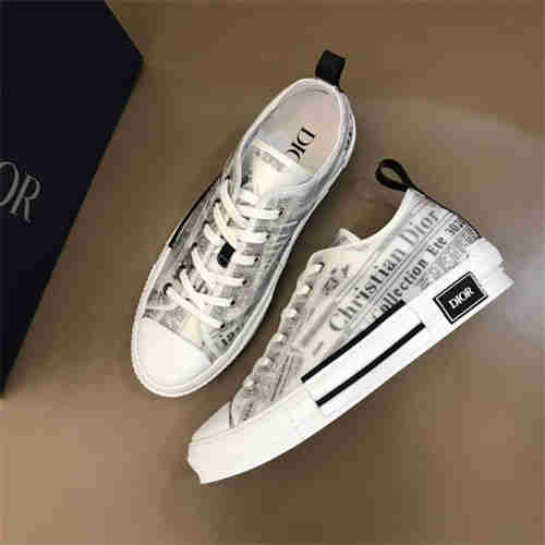 D***R B23 LOW TOP OBLIQUE SNEAKER