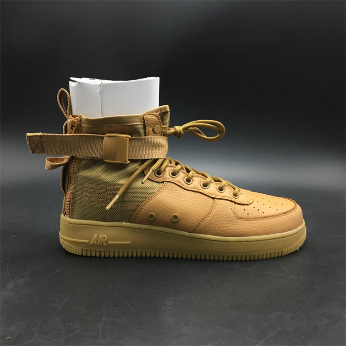 nike sf air force 1 mid elemental gold aa3966-700