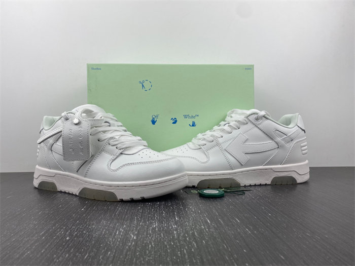 OFF-WHITE Out Of Office &quotOOO" Low White White OWIA259C99LEA0010100