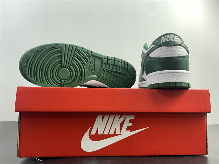 nike dunk low michigan state dd1391-101