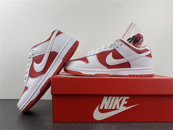 nike dunk low championship red dd1391-600