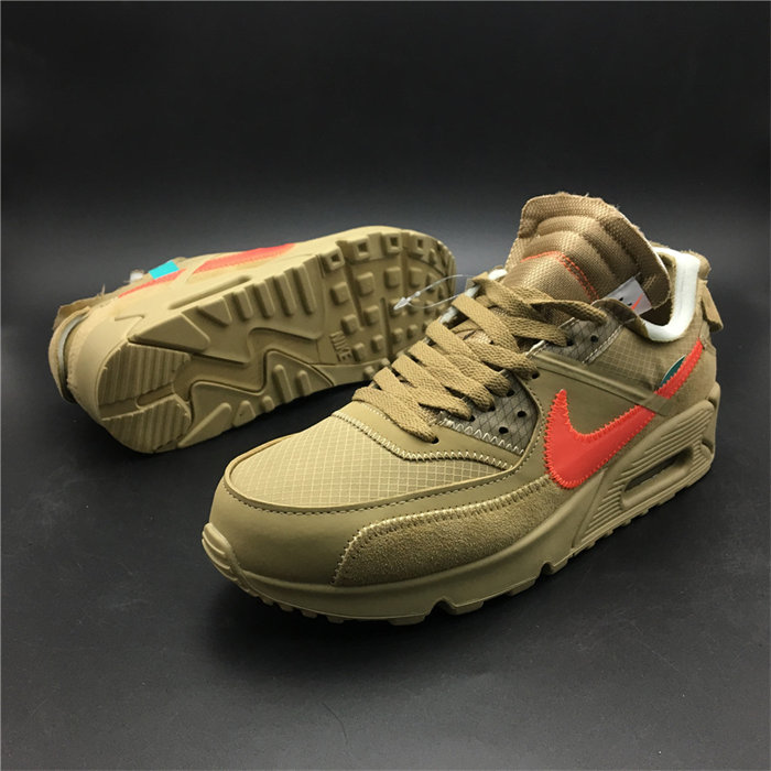 nike air max 90 off-white desert ore aa7293-200