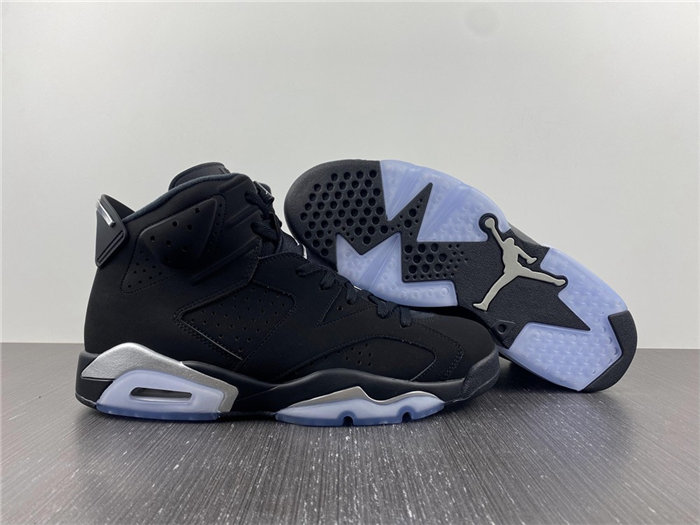 jordan 6 retro chrome metallic silver dx2836-001