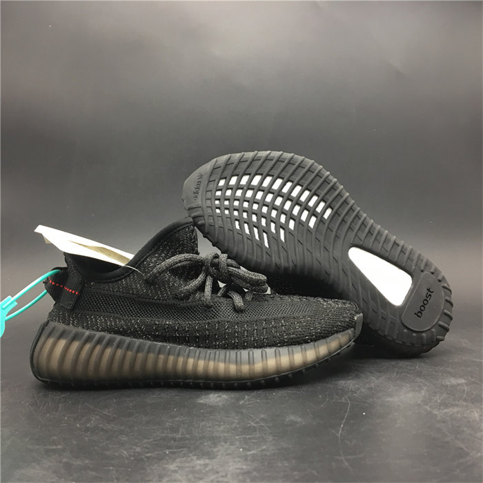 yeezy boost 350 v2 static black (reflective) fu9007