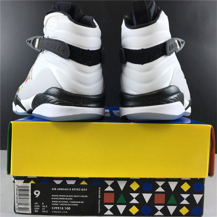 jordan 8 retro quai 54 (friends & family) cj9218-100