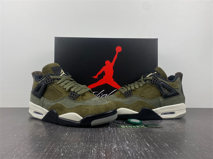 jordan 4 retro se craft medium olive fb9927-200