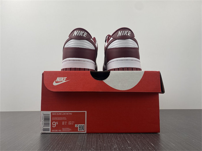 nike dunk low bordeaux dd1503-108