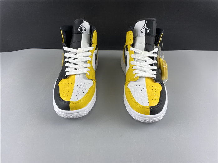 Jordan1 black yellow Cj9219-700