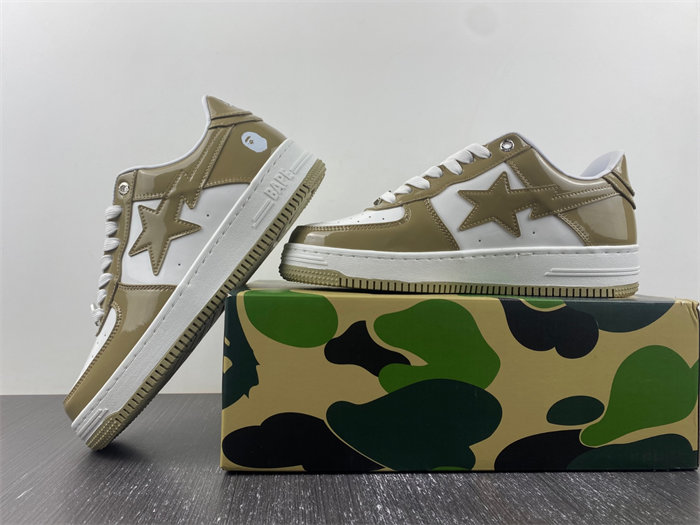 BAPE STA White-green