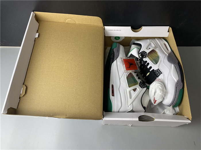 Jordan4 Lucid Green Rasta AQ9129-100