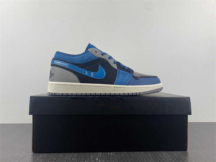 Jordan 1 Low SE Craft Obsidian French Blue Ashen Slate White DR8867-400