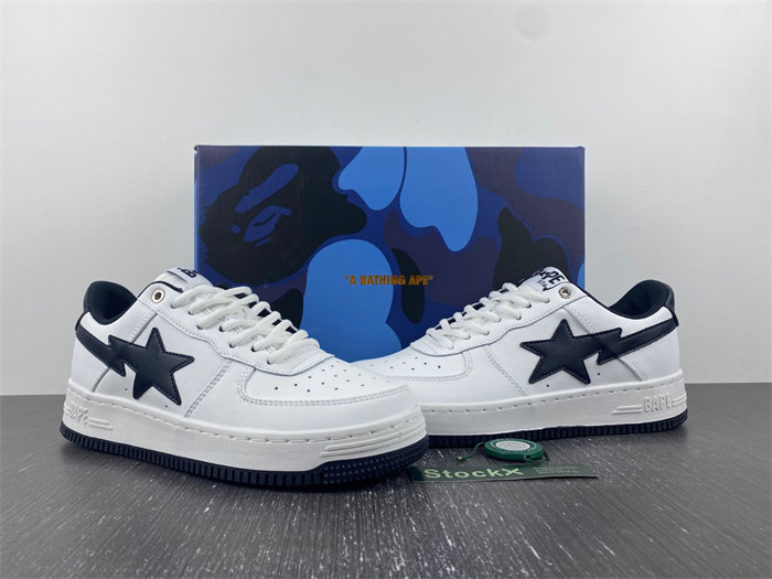 A Bathing Ape Bape Sta JJJJound White Navy  1I73-291-911