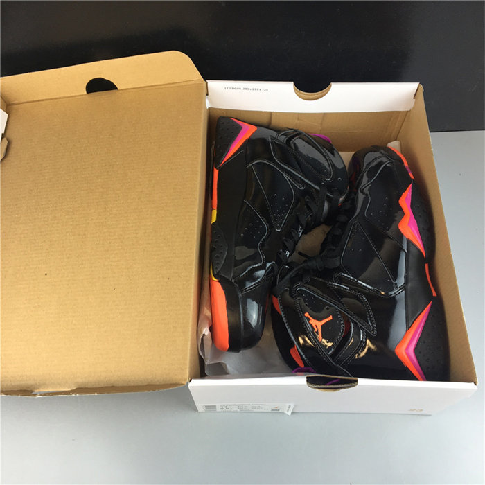 jordan 7 retro black patent 313358-006