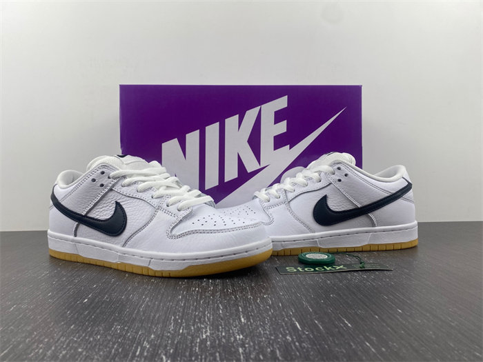 nike sb dunk low pro white gum cd2563-101