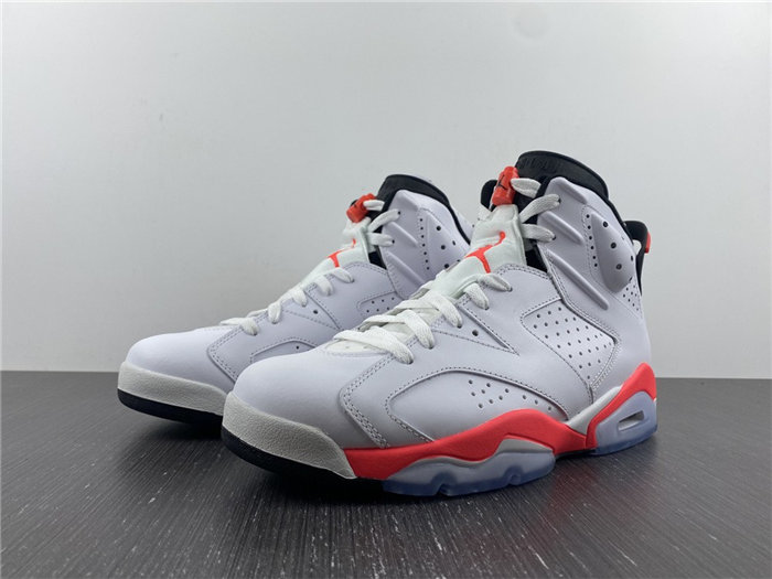 Jordan 6 Retro Infrared White 384664-123