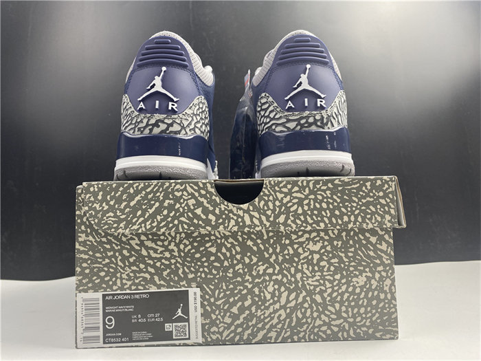 Jordan3 Georgetown CT8532-401