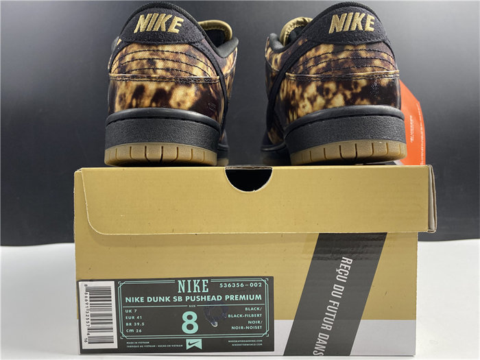 nike dunk sb low pushead 2 536356-002