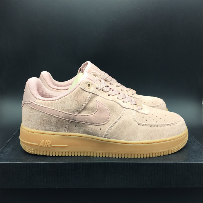 nike air force 1 low particle pink gum aa1117-600