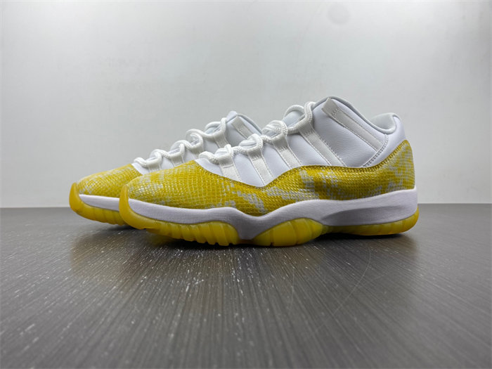 Jordan 11 Retro Low Yellow Snakeskin AH7860-107