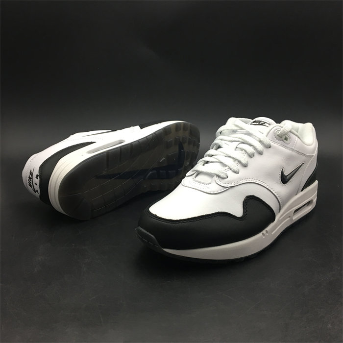 nike air max 1 jewel white black 918354-100