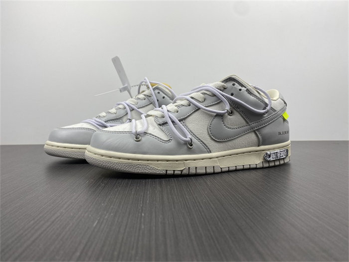 nike dunk low off-white lot 49 dm1602-123