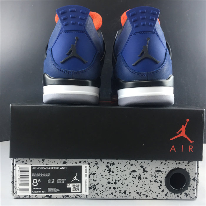 Jordan4 Winterized Loyal Blue CQ9597-401