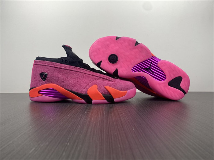 jordan 14 retro low shocking pink dh4121-600